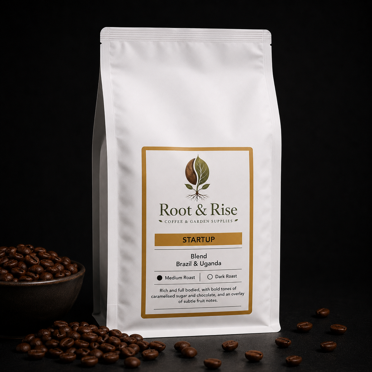 Startup Brazil & Uganda Blend Medium Roast